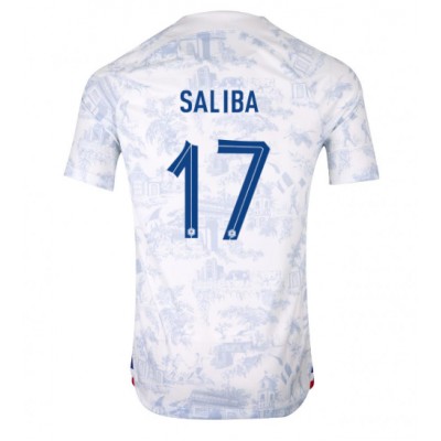 Pánský Fotbalový dres Francie William Saliba #17 MS 2022 Venkovní Krátký Rukáv